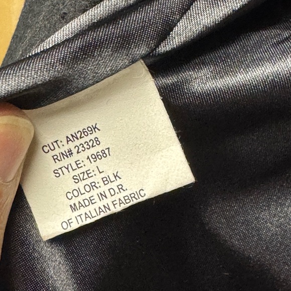 Kristen Blake Wool and Cashmere Blend Midi Coat in Black - Picture 2 of 5